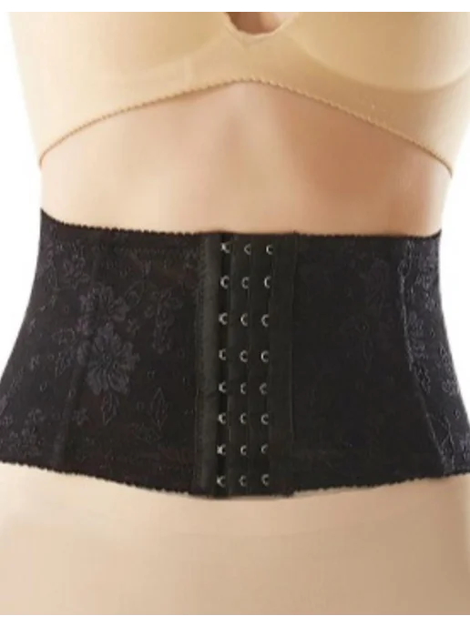 Корсет для живота Nude XL, спортивный бандаж, кружевной корс…, бежевый, фото 4