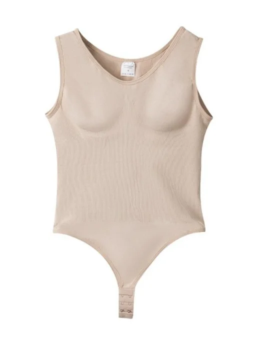 Боди для женщин Nude XL, утягивающее, для йоги, послеродовое…, бежевый