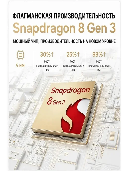 Смартфон Pro Max 600 Pro 16/1024 ГБ, белый, фото 7