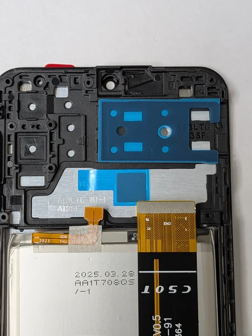 TECNOBOOM Samsung a13 дисплей с рамкой, черный, фото 8