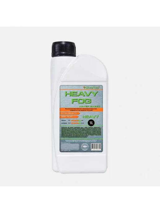 EcoFog EF-Heavy Жидкость для дым машин, ультра плотный дым, 4,7 л, фото 2