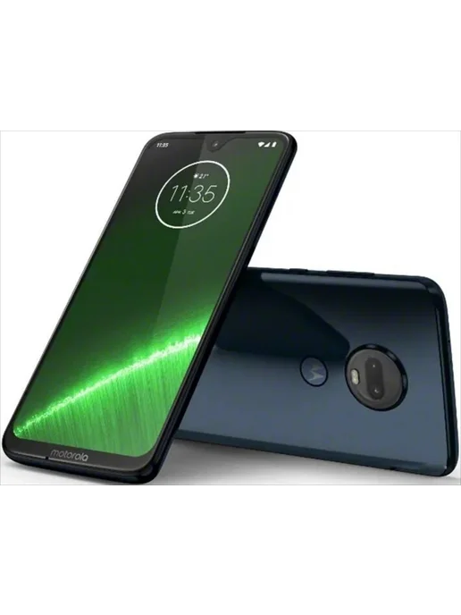 Смартфон Motorola G7 Plus 4/64 ГБ, голубой, фото 3
