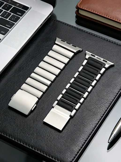 Титановый ремешок для Apple Watch Ultra 4 49 мм 44 45 46 мм, титан, фото 4