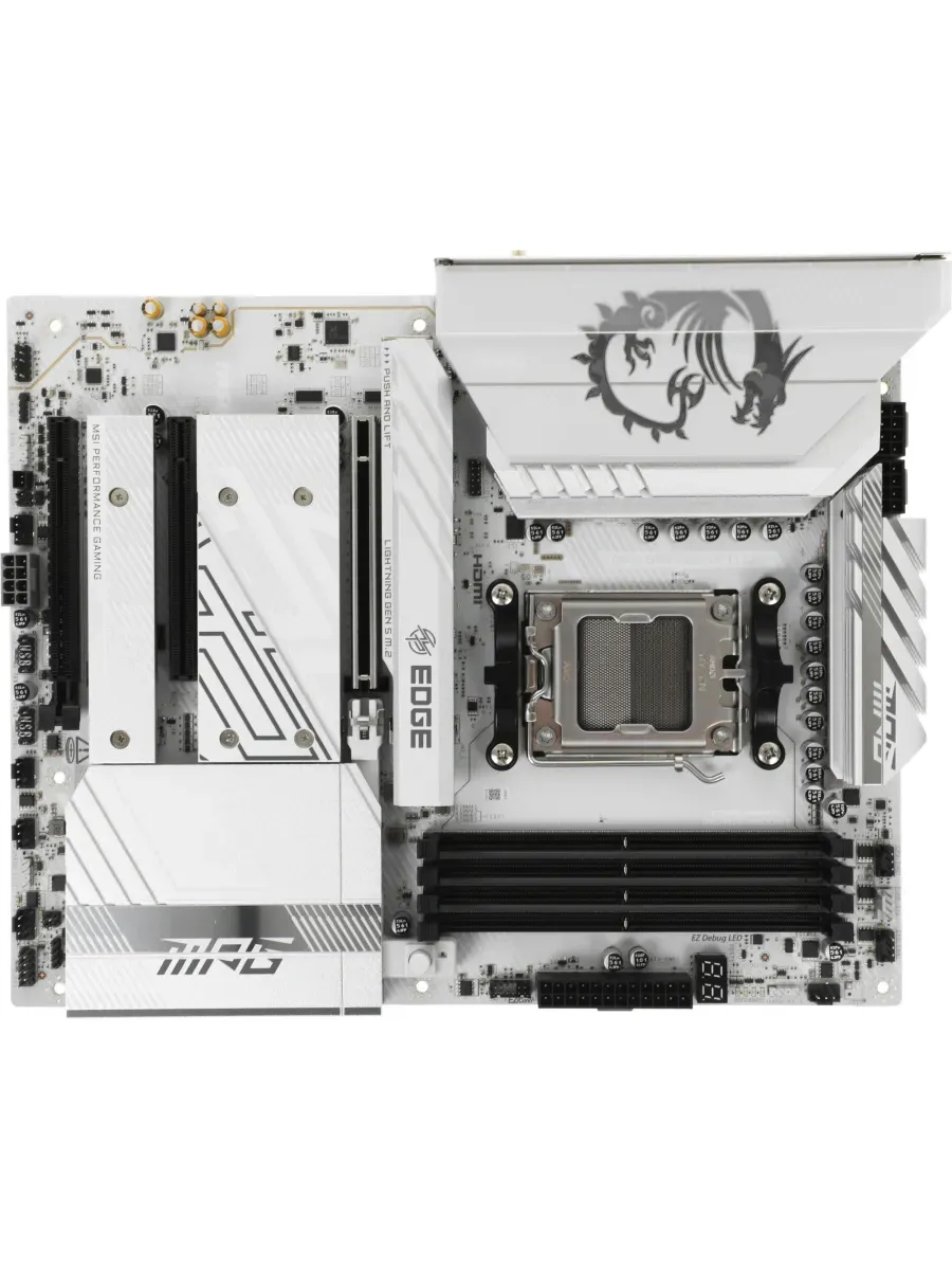 MSI Материнская плата AM5 MPG B850 EDGE TI WIFI AMD B850