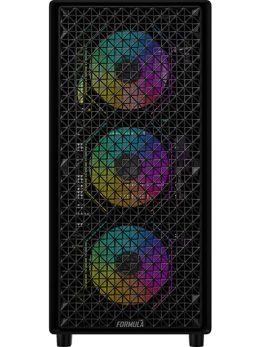 Formula V Корпус для ПК MANA Dynamic Black, черный, фото 2
