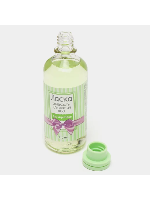 ЛАСКА. Жидкость для снятия лака Ласка, без ацетона, 110мл, 110 мл, фото 4