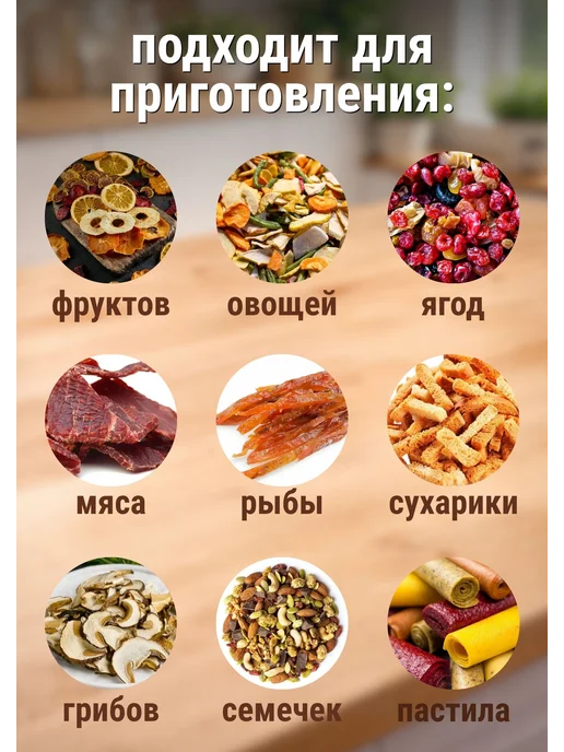 Самобранка Сушка для овощей и фруктов 50х50см, вариант, фото 2