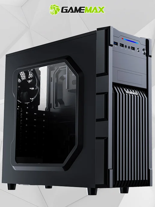 Корпус для ПК GAMEMAX GM-ONE FRGB Черный, черный, фото 6
