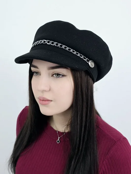 Бухряков Д. Н. Картуз из драпа, черный, фото 6