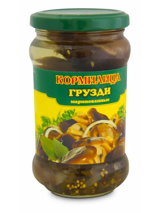 КОРМИЛИЦА Грузди маринованные, 370 мл, 370 мл
