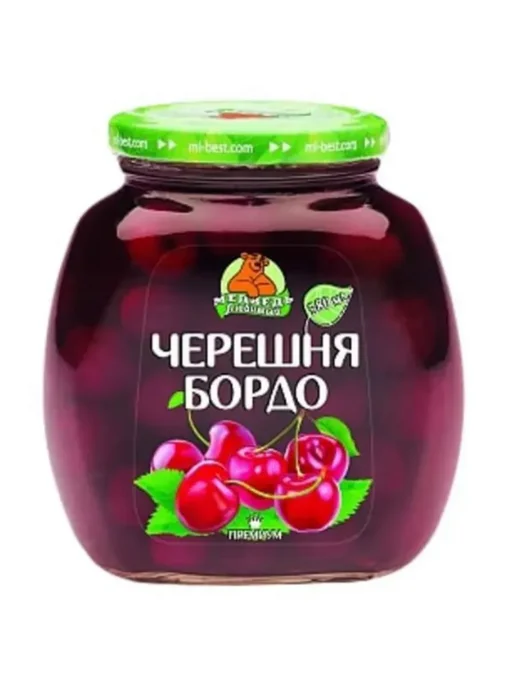 Медведь любимый Черешня Премиум бордо 580мл, 580 мл