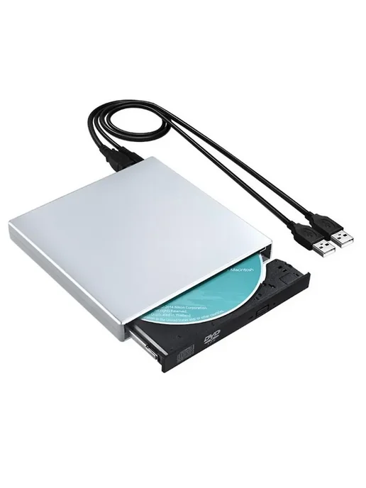 Внешний накопитель USB 2.0 для ПК Цв. Серебро, серебристый, фото 2