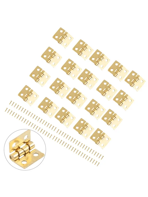 мини петли латунные 10×8 мм 20 шт для шкатулок, 10x8 мм, 20 шт, фото 5