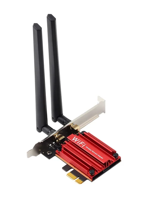 Сетевой адаптер Intel AX210NGW Wi-Fi 6E + BT 5.3 PCI-E, Tri-Band 2.4 5 6, фото 7