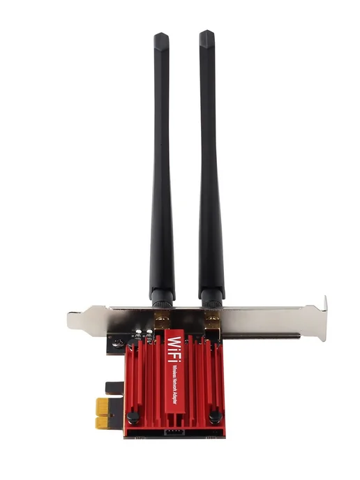Сетевой адаптер Intel AX210NGW Wi-Fi 6E + BT 5.3 PCI-E, Tri-Band 2.4 5 6, фото 8