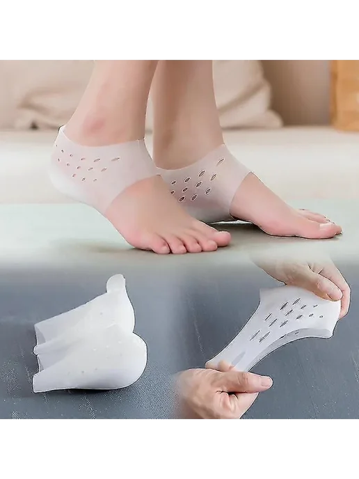 Гелевые подпяточки, увеличение роста Р. 2.0CM Цв. white, белый, фото 4
