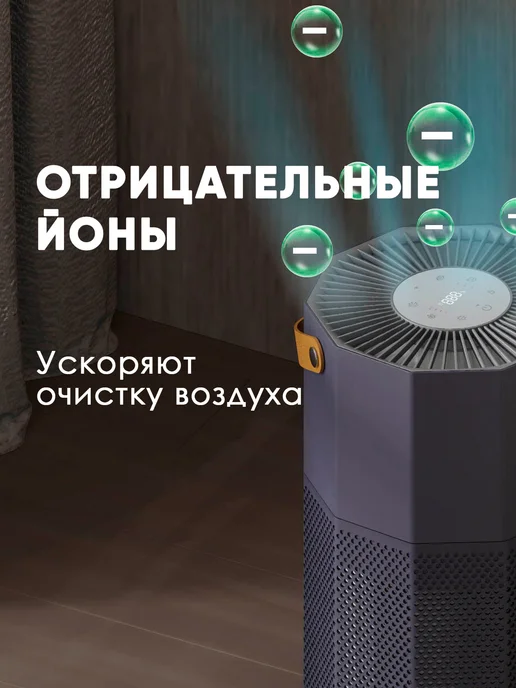 ALLERGOLUX Очиститель воздуха W380 hepa для дома и квартиры, синий, фото 5