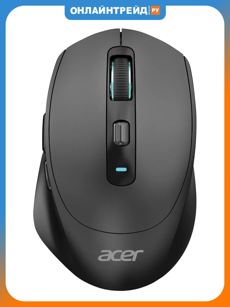Acer Мышь OMR504 черный (ZL.MCE11.01D)