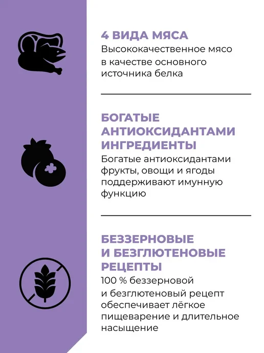 Сухой корм GO'KITCHEN Вида для собак, мясо, 1,59 кг, фото 6