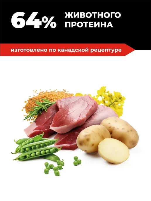 Сухой корм GO'KITCHEN Пищеварения для собак, чувствительное пищеварение, щенки, 1,59 кг, фото 7