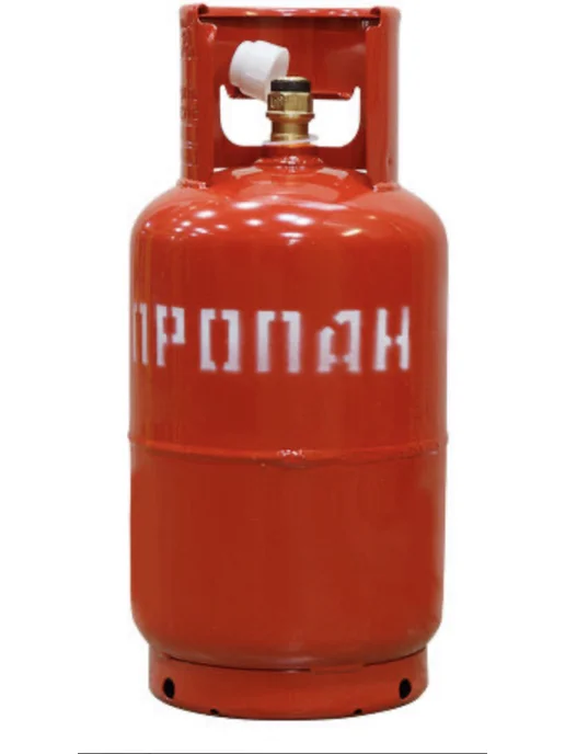 Novogas Баллон газовый бытовой — 12 литров c вентилем ВБ-2, вариант, фото 2