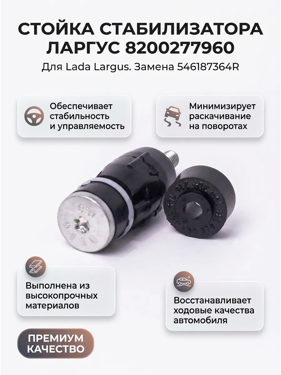Стойка стабилизатора Лада Ларгус (серьги) Технология будущего
