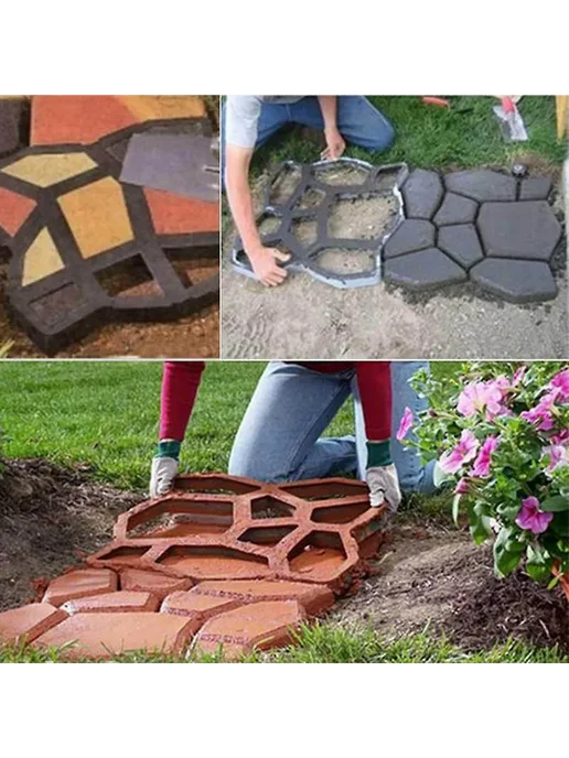 Форма для бетонных дорожек DIY Р. F, вариант, фото 2