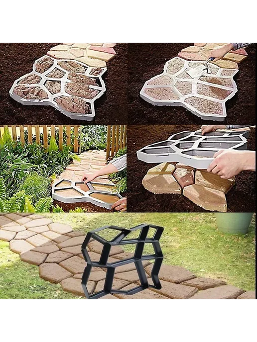 Форма для бетонных дорожек DIY Р. F, вариант, фото 3