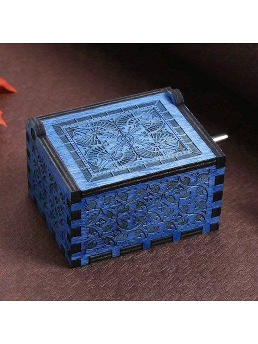 Легкая музыкальная шкатулка на ручном заводе, декор, вариант, фото 3