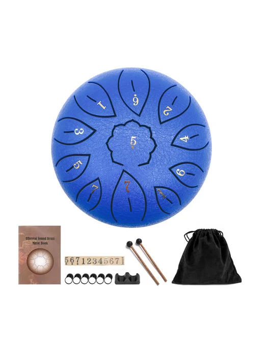 Духовой инструмент Steel Tongue Drum 6, вариант, фото 7