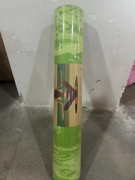 Коврик для йоги Зеленый 173*61*0.3cm, 173x61
