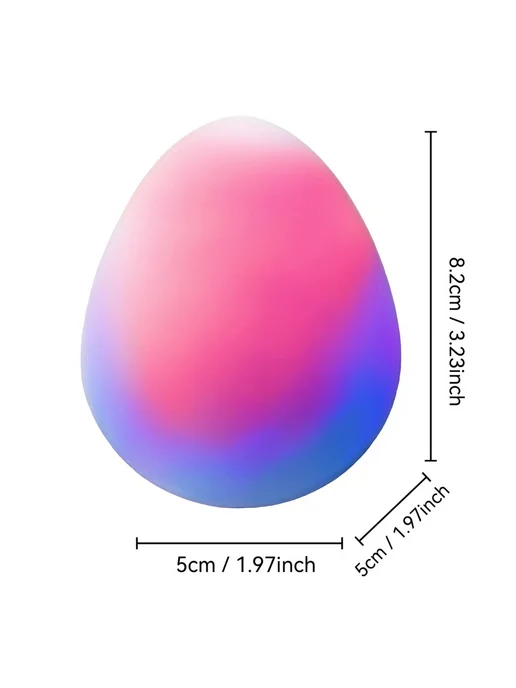 Антистресс Egg игрушка, мягкая сжимаемая, вариант, фото 7
