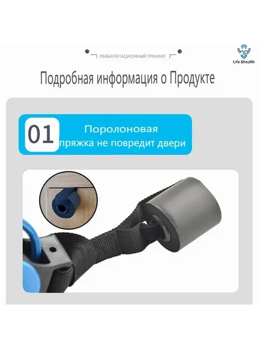 Тренажер для реабилитации плечевого сустава Синий, синий, фото 2