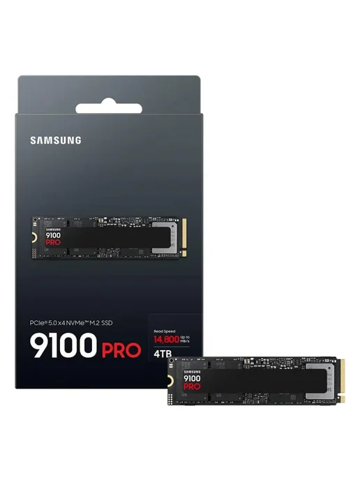 Samsung 4 ТБ SSD 9100 PRO PCIe 5.0 (Gen 5), 4 ТБ, фото 7