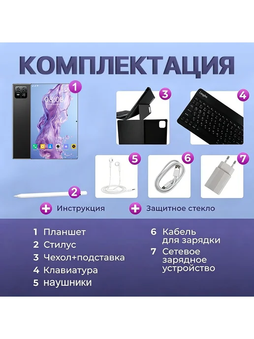 Игровой планшет HUAWEl MatePad Pro 16 1024 ГБ 8800 мАч 2SIM, черный, фото 2