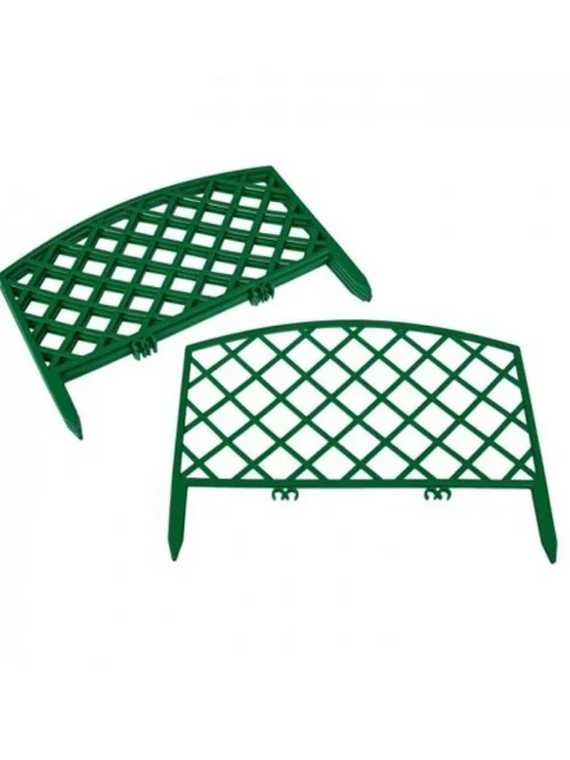 GARDENPLAST Декоративный садовый заборчик "Романика" Зеленый, зеленый, фото 6