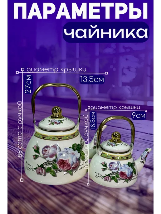 Кастрюля и чайник 5в1 набор, белый, фото 6