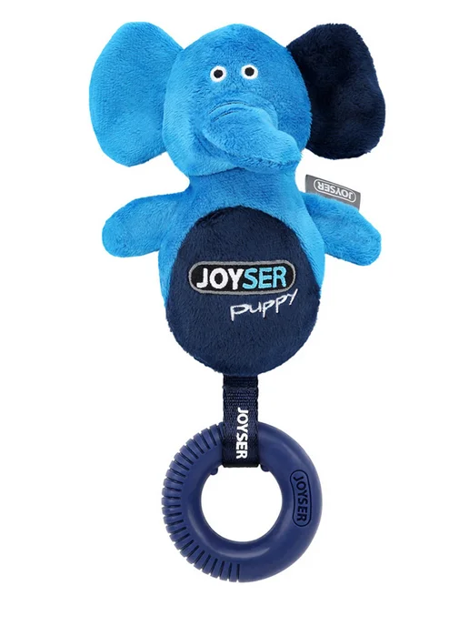 Joyser Игрушка для собак Слоник с кольцом (21 см) с пищалкой, вариант, фото 3