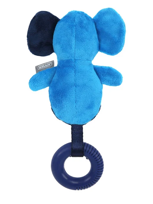 Joyser Игрушка для собак Слоник с кольцом (21 см) с пищалкой, вариант, фото 6
