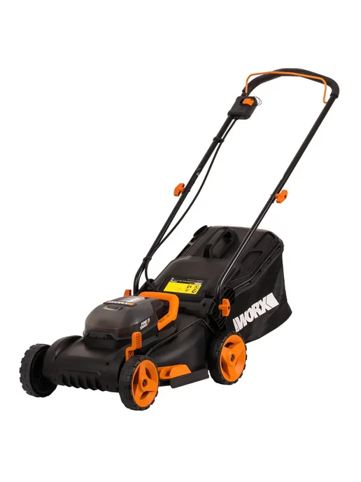 worx ВОРКС WP771E газонокосилка аккумуляторная 400мм (40В), вариант, фото 3