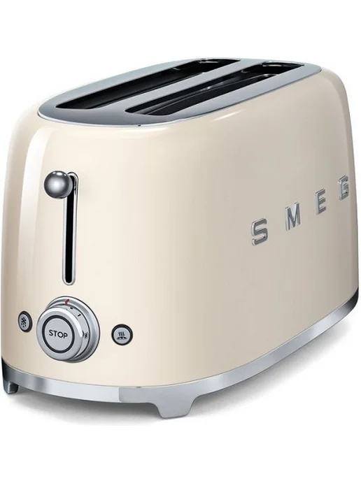 Тостер Smeg TSF02CREU, бежевый, фото 3