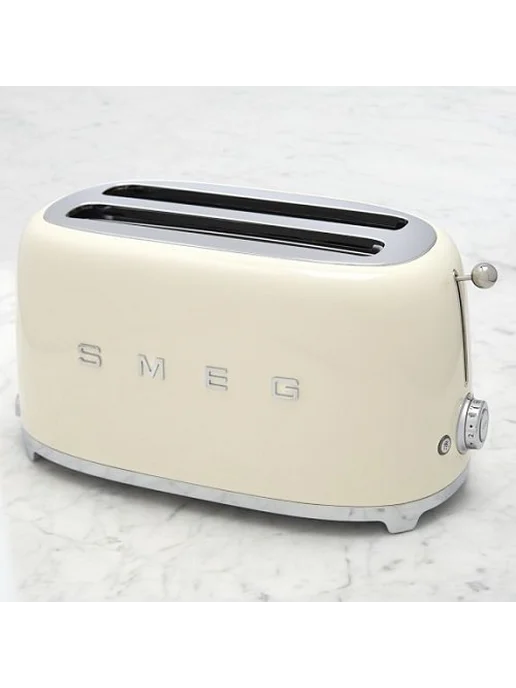 Тостер Smeg TSF02CREU, бежевый, фото 6