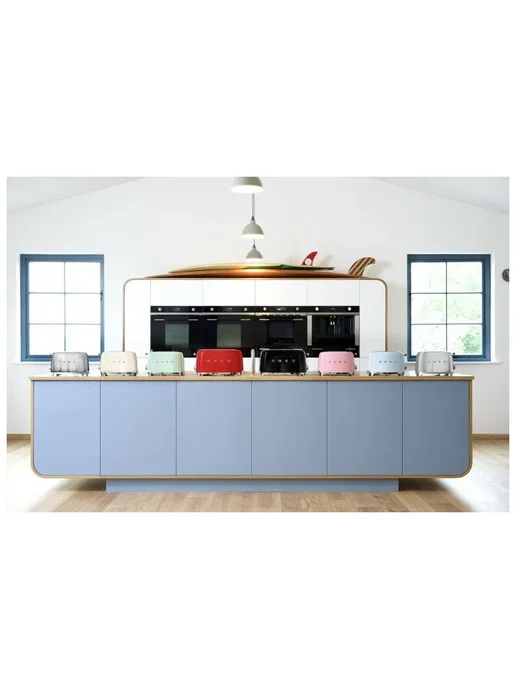 Тостер Smeg TSF02PKEU, розовый, фото 7