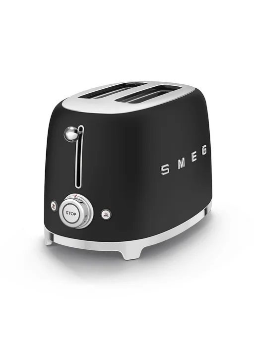 Тостер Smeg TSF01BLMEU, черный, фото 4
