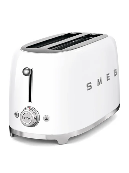 Тостер Smeg TSF02WHEU, белый, фото 3