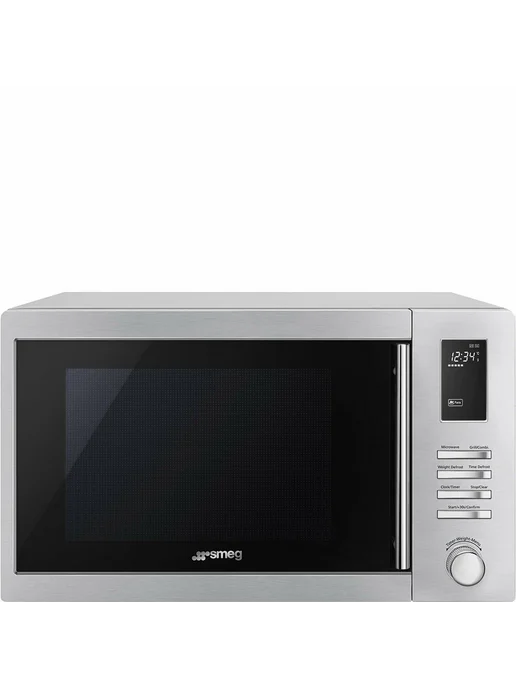 Smeg Микроволновая печь MOE25X, серый, фото 2