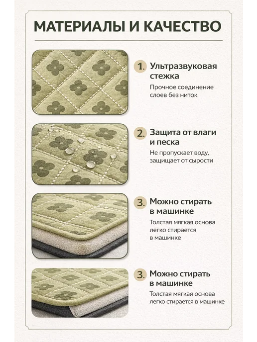 многоцветный цветы пляж коврик 200х200, 200x200, фото 5