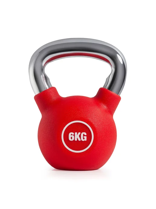 VictoryFit Гиря чугунная с полиуретановым покрытием (CPU) 6 кг, 6 кг, фото 8