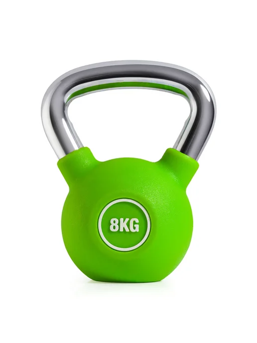 VictoryFit Гиря чугунная с полиуретановым покрытием (CPU) 6 кг, 8 кг, фото 7