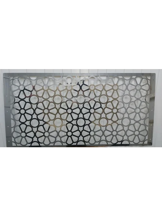 Хевел Сетка каменка для трубы, нержавейка, 490x300 мм. экономайзер, 490x300 мм, фото 2